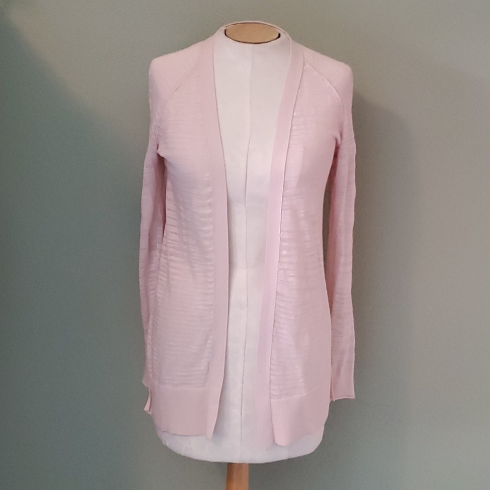 Ann Taylor LOFT Peach Cardigan Sweater